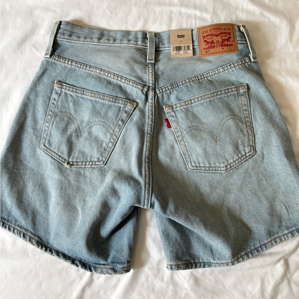 BRAND NEW levi 501 jorts